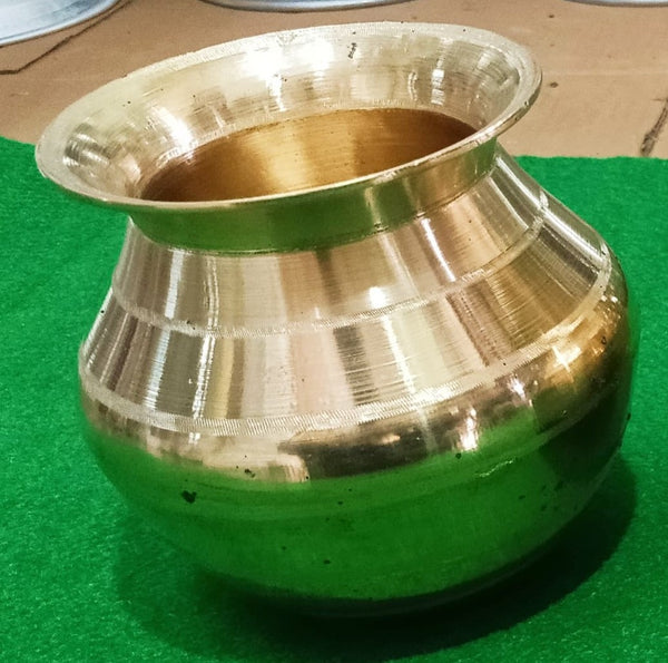 Chettinad Pongal Paanai Brass